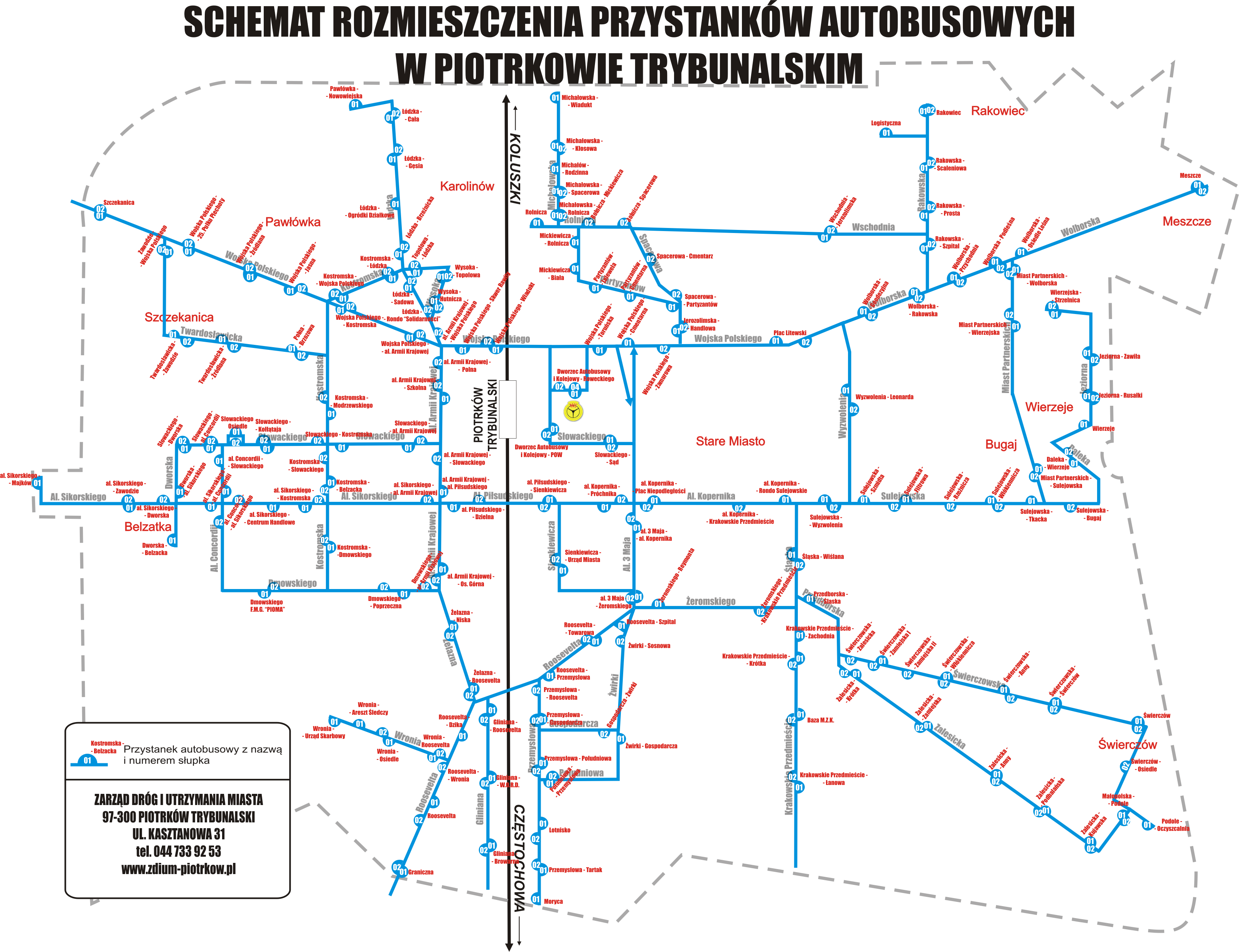 Piotrków Trybunalski Rozkład Jazdy Busów